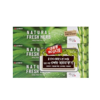 죽염 네츄럴 프레쉬 허브 치약, 160g, 12개