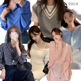 [무료배송] 구구공샵 간절기신상 UPDATE 원피스/가디건/자켓/셔츠/후드집업/블라우스/팬츠/니트조끼/숄니트/슬랙스 외