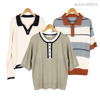 비아인츠 봄 신상  6900원 균일가 데일리 필수템/고퀄리티 니트/조끼/가디건/반팔/얇은니트