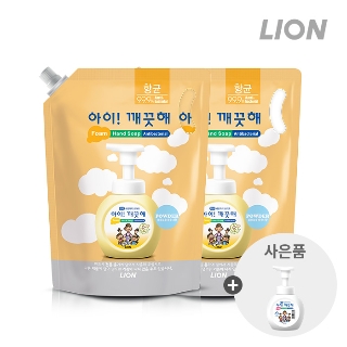 [앵콜창고] 아이깨끗해 순 1.8Lx2개+빈용기250mlx1개/핸드워시